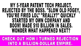 My Boss rejected my tech prototype, called 'oldies out'—started up and hit $100M sales.