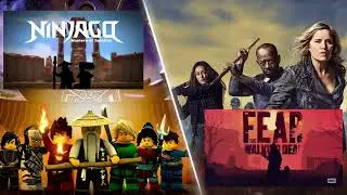 LEGO Ninjago Intro (Fear The Walking Dead : Season 6 Style) | Comparison video