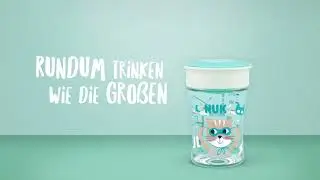 NUK Magic Cup 230ml, 360&deg;-Trinkrand, abdichtende Silikonscheibe, ab 8 Monaten