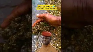 Traor&eacute;'s Promise: Gold for the People 🙏❤ #gold #africa #ibrahimtraore #ibrahimtraor&eacute; #burkinafaso