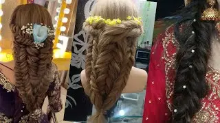 kashee inspired hairstyles || khajuri chutiya banane ka tarika || fishtail braid hairstyle