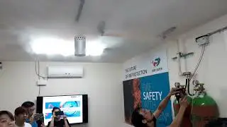 fire eater inergen radiation testing