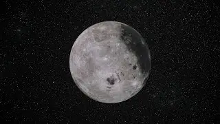 Space Live Wallpaper 1 hour Loop Full Moon And Twinkle Stars 4K For PC And TV