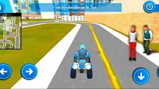 Police 🚓 Transport Car Games - Quad Simulator - GamePlay 2022