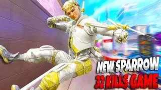 NEW SPARROW 32 KILLS IN JUST ONE GAME (Apex Legends Gameplay)