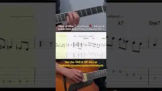 Master Dominant Colors: Altered and Lydian Dom Practice #JazzGuitar #AlteredSound #LydianDom#shorts