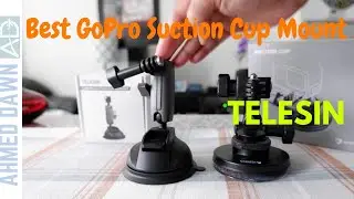 Best GoPro Suction Cup Mount | TELESIN Aluminum Alloy Suction Cup Mount Review & Comparison