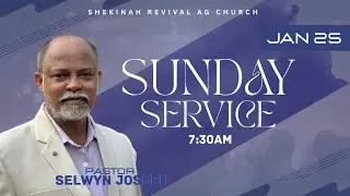 LIVE | Sunday service |Message | Rev S Selwyn joseph | SRAG Church | 18. 01. 2026