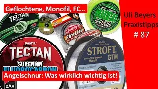 Angelschnur kaufen: Wichtige Infos vor dem Kauf!
