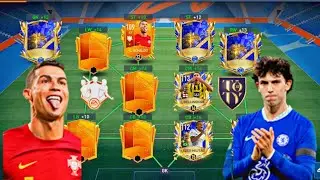 I Built TOTW x TOTY Squad Builder ~ we have Ronaldo , Felix,son ,Jude |FIFA MOBILE 23