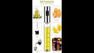 Oil Sprayer for Cooking, Olive Oil Sprayer Mister for Air Fryer Kitchen Glass Bottle