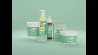 3D Minimal Product animation made || Blender
