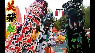 🧧传统佛山狮🧧关张赵 Witness the Heritage: Beautifully Preserved Traditional Foshan Lion Dance Performance!