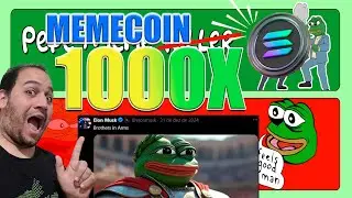 PEPEMEME.io Prevenda com chance de 1000X, UMA GEMA DESSA, ate ELON MUSK RETUITOU, VAI FICAR DE FORA?