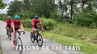 Passing on the Trail (Road) (Covid)