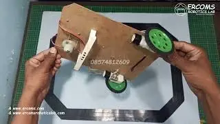 ERRB024 || Line Follower Robot Using Arduino || By Ercoms.com