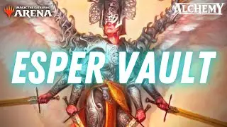NEW ESPER ANGEL VAULT CONTROL is a RANKING MACHINE! MTG Arena New Capenna Alchemy / Standard Deck