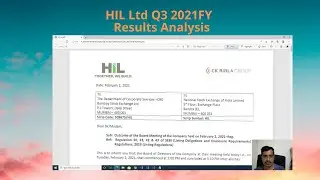 13_ HIL Ltd Q32021FY(December) Results||Fundamental Analysis