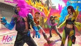Free fire Holi Status // Holi Special Status // 🤩 #freefireholistatus #hearthacker449