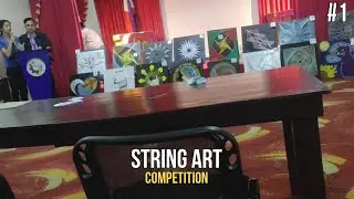 STRING ART COMPETITION / Vlog #1