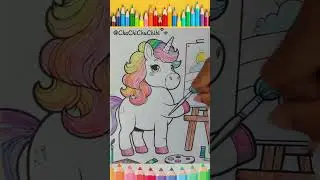 Easy Coloring My Little Pony Painting 🎨 with Cha Chi Chu Chibi