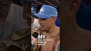 Teofimo Lopez defeats Josh Taylor. Says next fight will be for custody of his son 🥊 #boxing