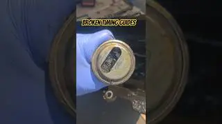 Broken Timing Chain Guides in Oil Pan