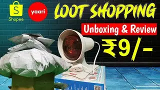 Shoppe & Yaari ₹9/- Cheapest Shopping Unboxing | Shoppe And Yaari Shopping Offer | Bright effect
