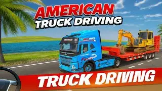 Extreme US Cargo Truck Driving Challenge | Realistic Heavy Transport Simulator 2025