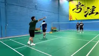 HAPI-MON Badminton - Oct 20th, 2025(Matthew/Peter VS. Justin/Daniel)