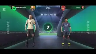 Fc Barcelona vs Arsenal. Who Will win? /Machester city FC mobile game.
