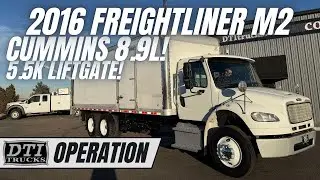 2016 Freightliner M2 Tandem Axle 24' Box Truck!