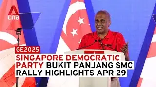 GE2025: Singapore Democratic Party rally for Bukit Panjang SMC, Apr 29 | Highlights