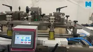 Mamata | Flat Bottom Pouch making System (Running  2 up Zipper at 120 PPM)