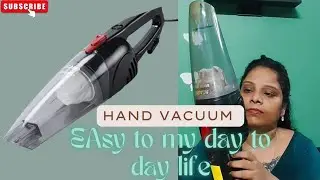 Hand Vacuum &ndash; Instant Clean Magic | Big Cleaning ah Small Gadget la! Dust paathale odidum...