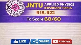 Applied Physics R18 R22 | Important Questions | Easy Pass 🔥
