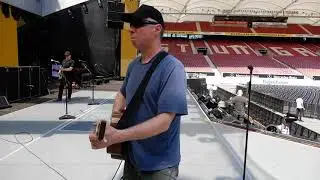 Stones Backline Crew Soundcheck, Stuttgart 30 June 2018 #2