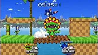 Petey Piranha VS Sonic - Super Smash Bros. Crusade - VGFN Season 8