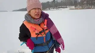 15.01.2026. warunki lodowe Kisajno
