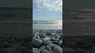 Kourion Beach, Cyprus - Coastal Breezes and Sunshine, March 2024  #cyprus # #timelapse  #beach