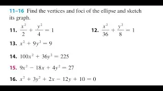 Find the vertices and foci of the ellipse and sketch its graph.