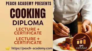 Diploma in Cooking Training Course Lecture | Culinary Techniques, Kitchen Mastery