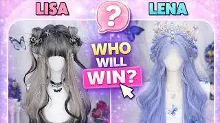 LISA or LENA 💇‍♀️💖 | Choose One! | Pink Pick Quiz 