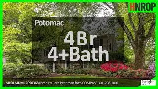 #HNROP Potomac 4Br 4+Ba Home | Nestled on a sprawling corner lot between two picturesque cul-de-...