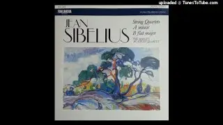 Jean Sibelius : String Quartet in A minor JS 183 (1889)