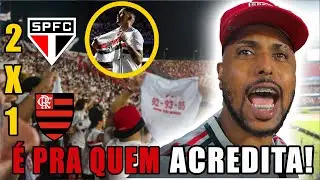 O TIME DA FÉ! | SÃO PAULO 2x1 FLAMENGO | BRASILEIRÃO 2026 | RODADA 01