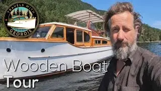 Ep 378 - Wooden Boat Tour - Wooden Boat Restoration - Travels With Geordie