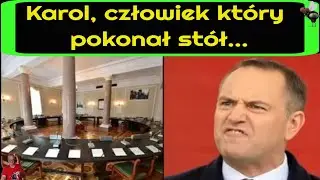 Karol, człowiek kt&oacute;ry pokonał st&oacute;ł... 😵&zwj;💫