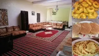 جولة في بيت البادية مع العديد من الوصفات التقليدية من يد زوجة أبي تحت طلبكم أتمنى أن تنال إعجابكم☺️