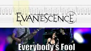 Evanescence - Everybody's Fool Guitar Cover With Tab